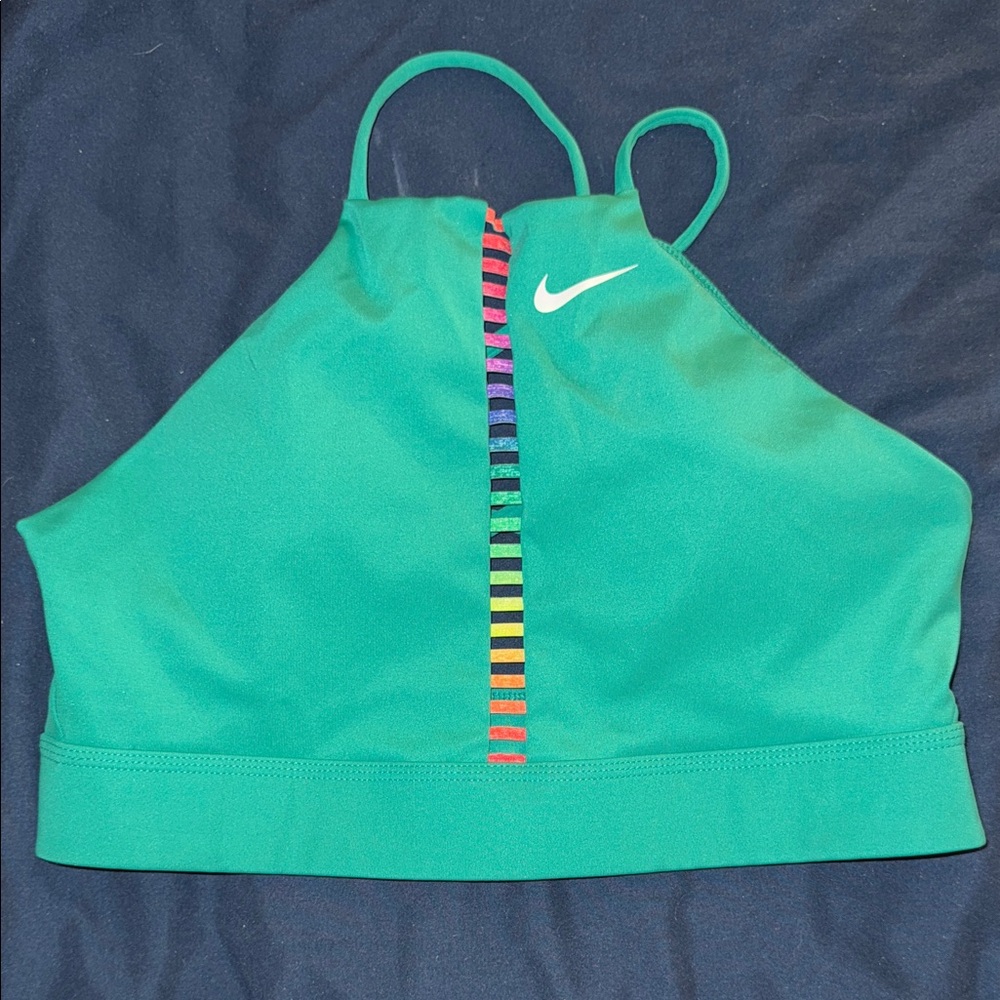 Nike Women's Teal sports bra